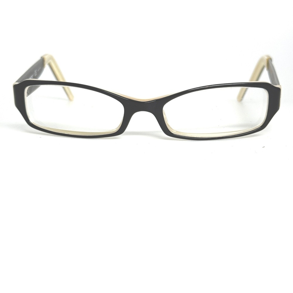 DKNY DY 4531 3191 Black Cream Eyeglasses Frames 50-16 135 Womens 21653